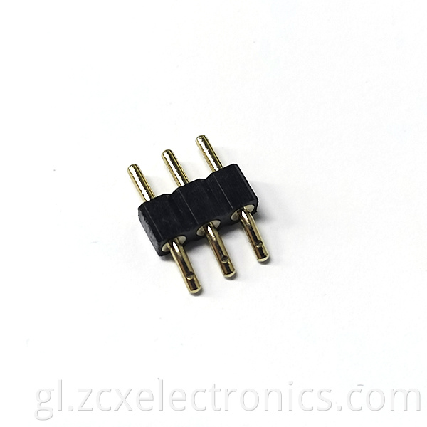 2.54mm Black Male Pin Header Connectors